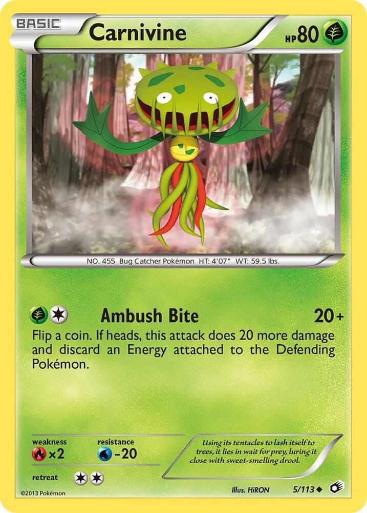 Carnivine 5/113 (Legendary Treasures)  | Good Games Adelaide SA