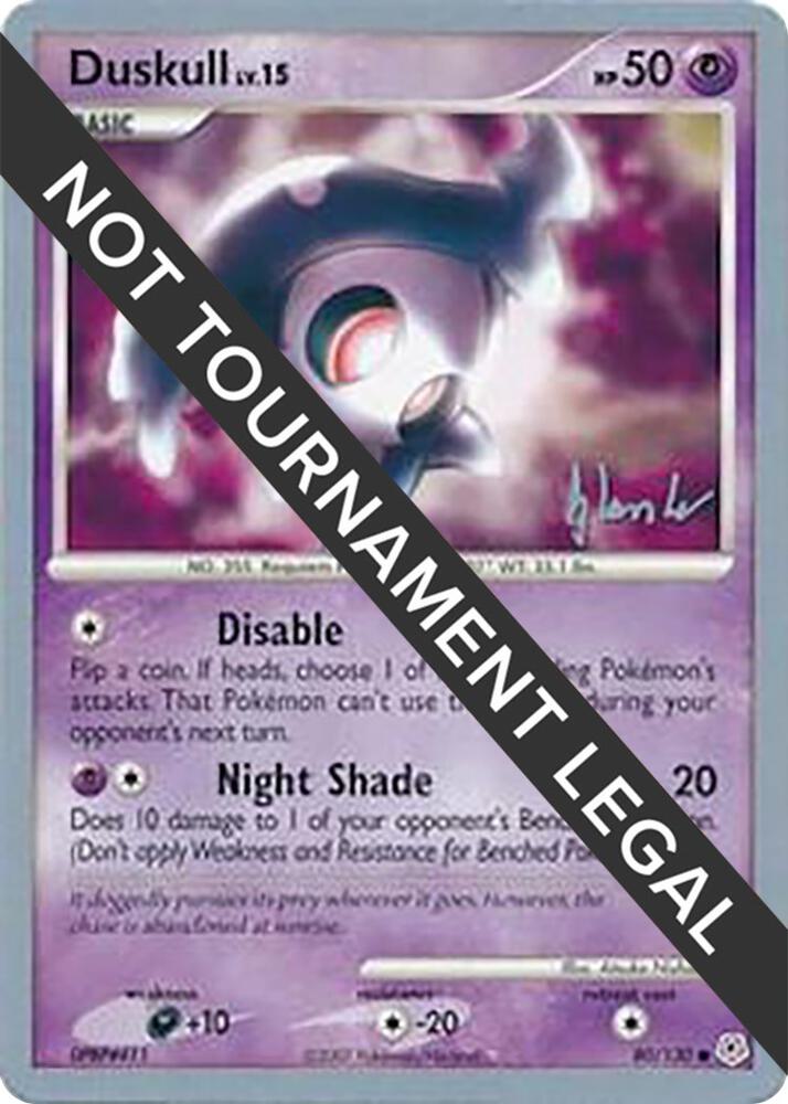 Duskull 2008 Dylan Lefavour 80/130 (World Championship Decks)  | Good Games Adelaide SA