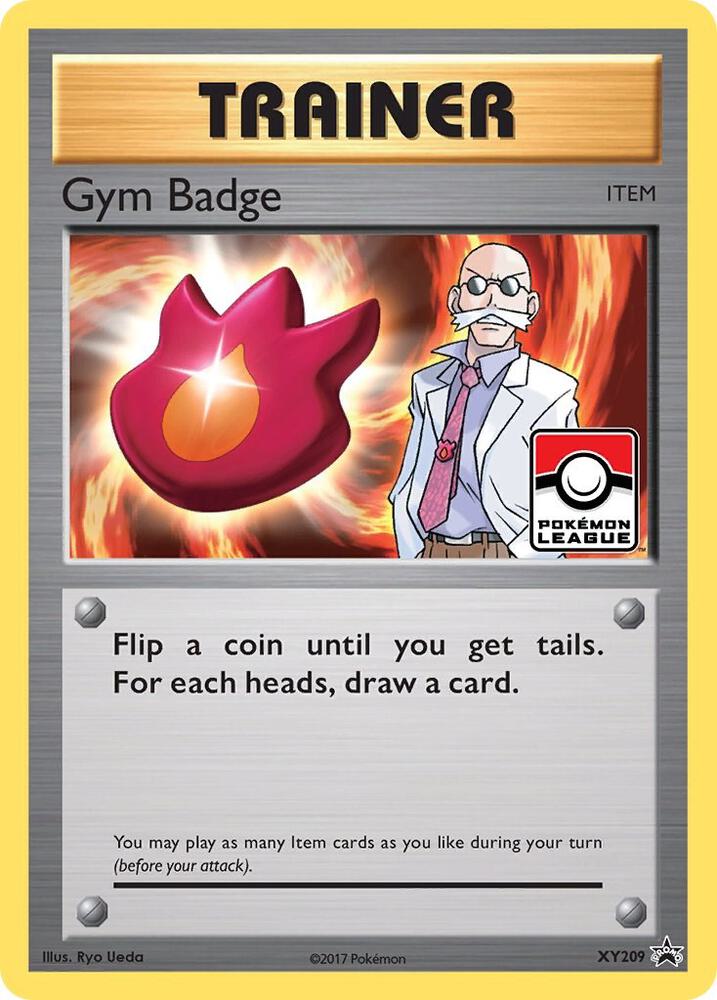 Gym Badge Blaine XY209 (XY Promos)  - Holofoil | Good Games Adelaide SA
