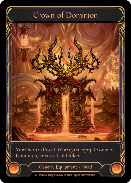 Crown of Dominion (Marvel) [DYN234] (Dynasty)  Cold Foil | Good Games Adelaide SA