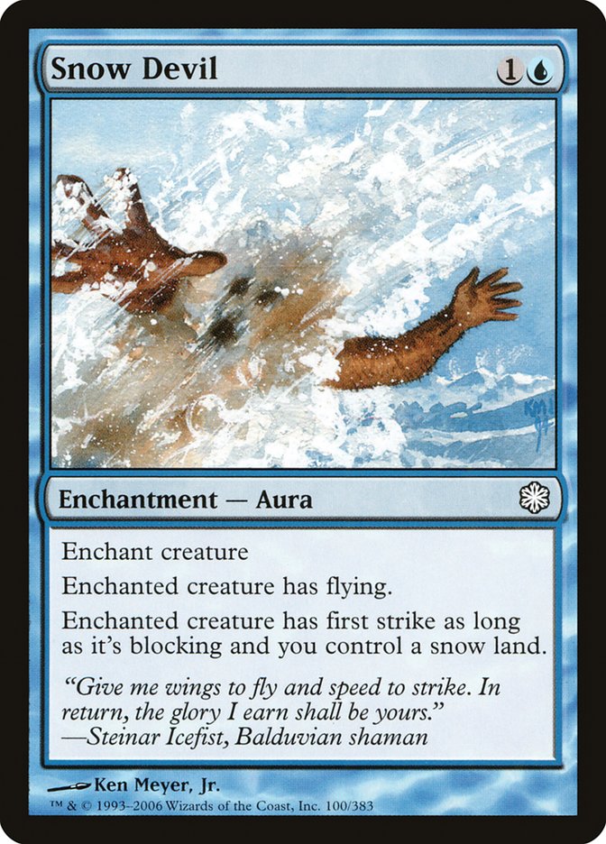 Snow Devil [Coldsnap Theme Decks] | Good Games Adelaide SA