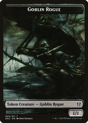 Faerie Rogue // Goblin Rogue Double-sided Token [Commander: Zendikar Rising Tokens] | Good Games Adelaide SA