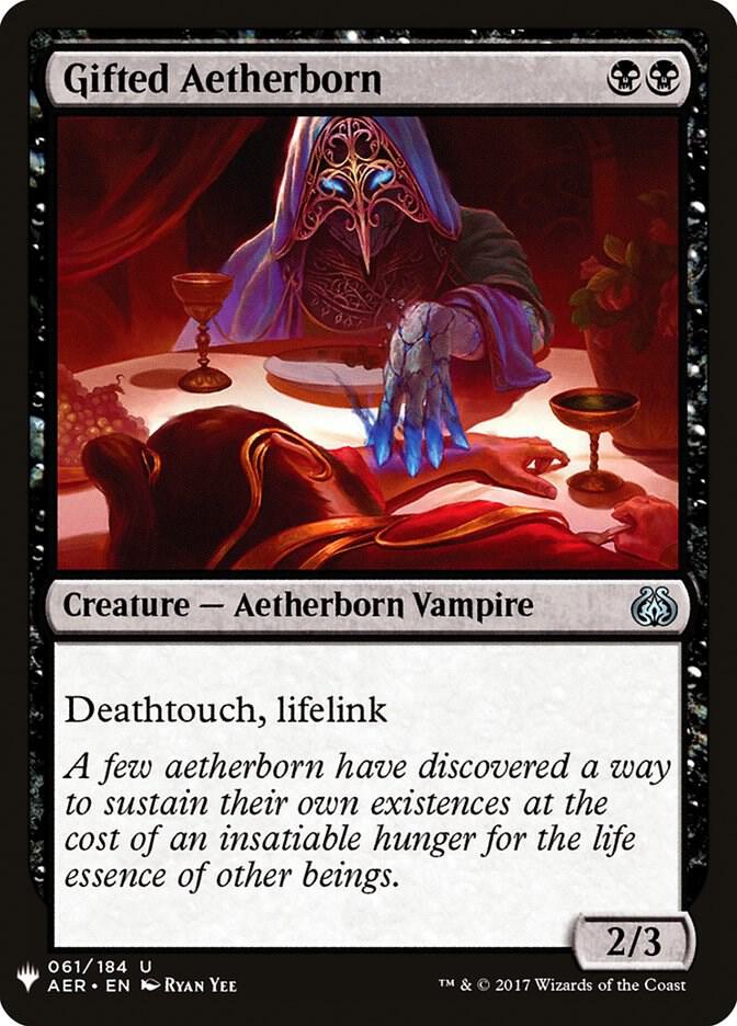 Gifted Aetherborn 61 (The List Reprints)  | Good Games Adelaide SA
