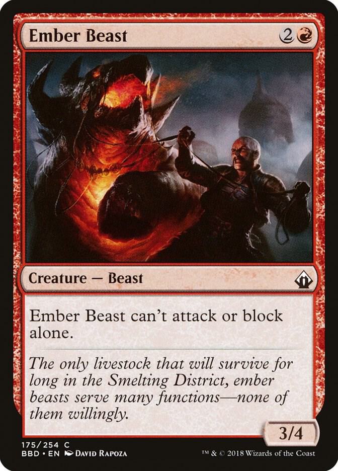Ember Beast 175 (Battlebond)  - Foil | Good Games Adelaide SA