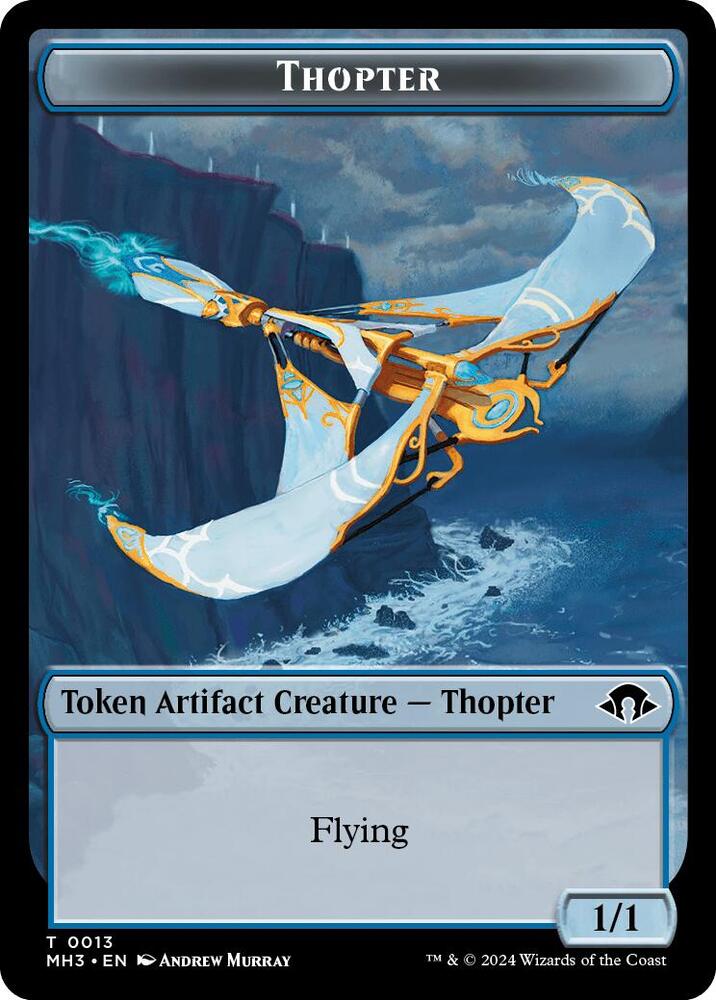 Thopter Token 13 (Modern Horizons 3)  | Good Games Adelaide SA