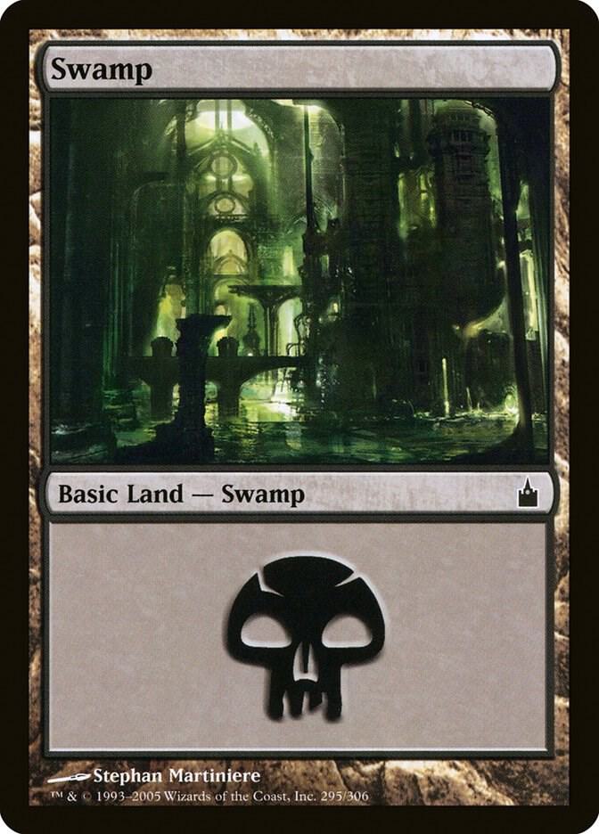 Swamp 295 (Ravnica: City of Guilds)  | Good Games Adelaide SA