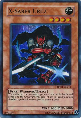 X-Saber Uruz [HA01-EN012] Super Rare | Good Games Adelaide SA