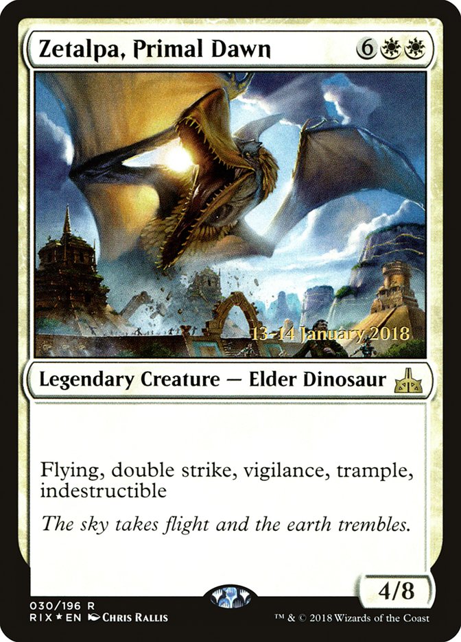 Zetalpa, Primal Dawn [Rivals of Ixalan Promos] | Good Games Adelaide SA