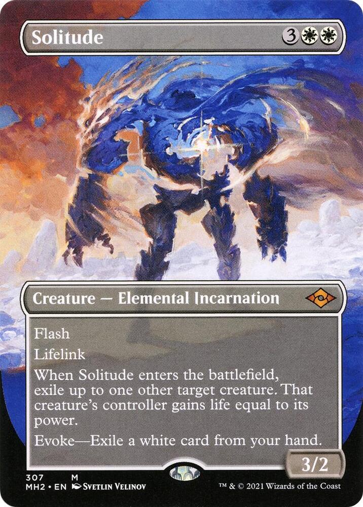 Solitude Borderless 307 (Modern Horizons 2)  - Foil | Good Games Adelaide SA