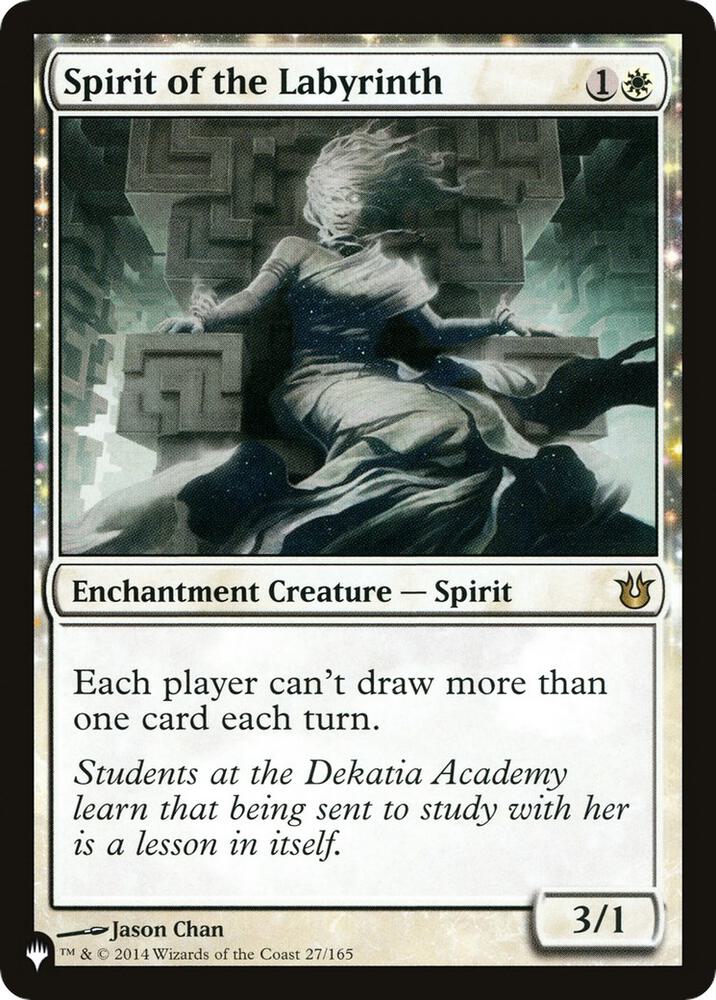 Spirit of the Labyrinth 27/165 (The List Reprints)  | Good Games Adelaide SA