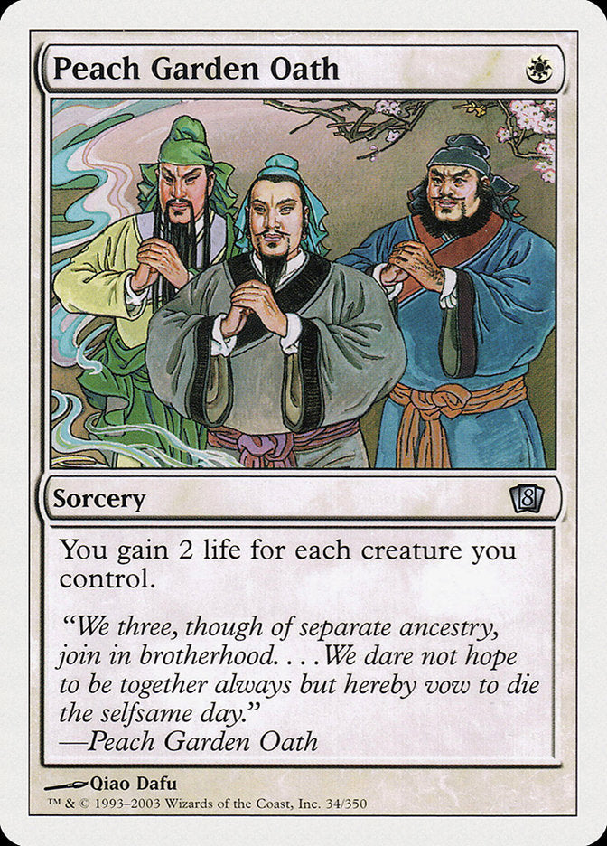 Peach Garden Oath [Eighth Edition] | Good Games Adelaide SA