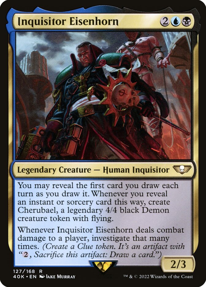 Inquisitor Eisenhorn 127 (Universes Beyond: Warhammer 40,000)  | Good Games Adelaide SA