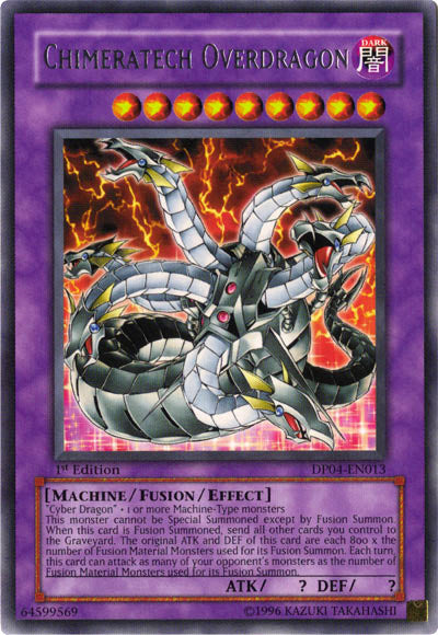 Chimeratech Overdragon [DP04-EN013] Rare | Good Games Adelaide SA