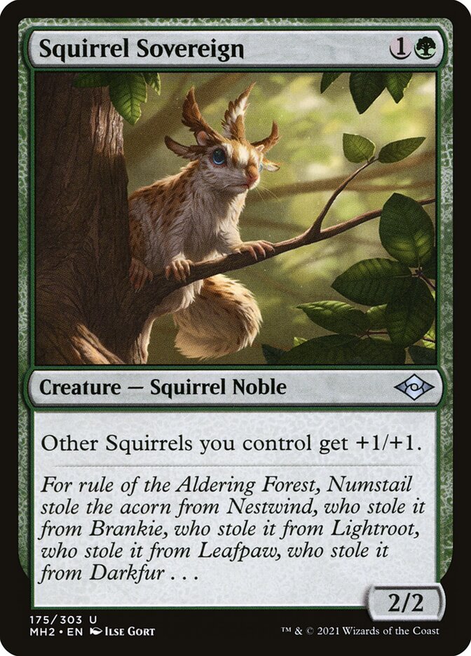 Squirrel Sovereign 175 (Modern Horizons 2)  | Good Games Adelaide SA