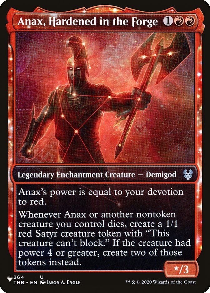 Anax, Hardened in the Forge [The List] | Good Games Adelaide SA