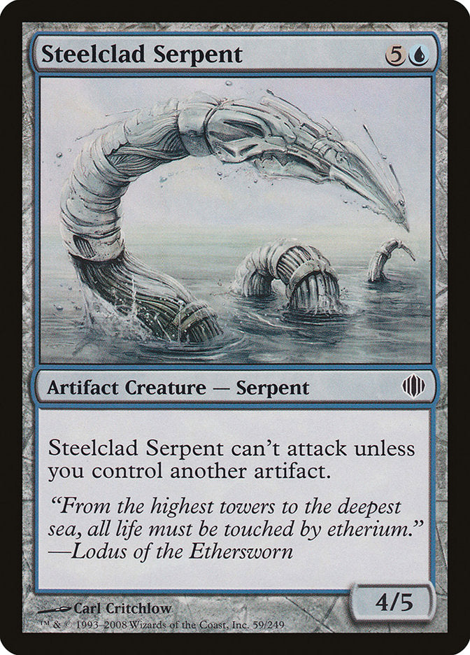 Steelclad Serpent [Shards of Alara] | Good Games Adelaide SA