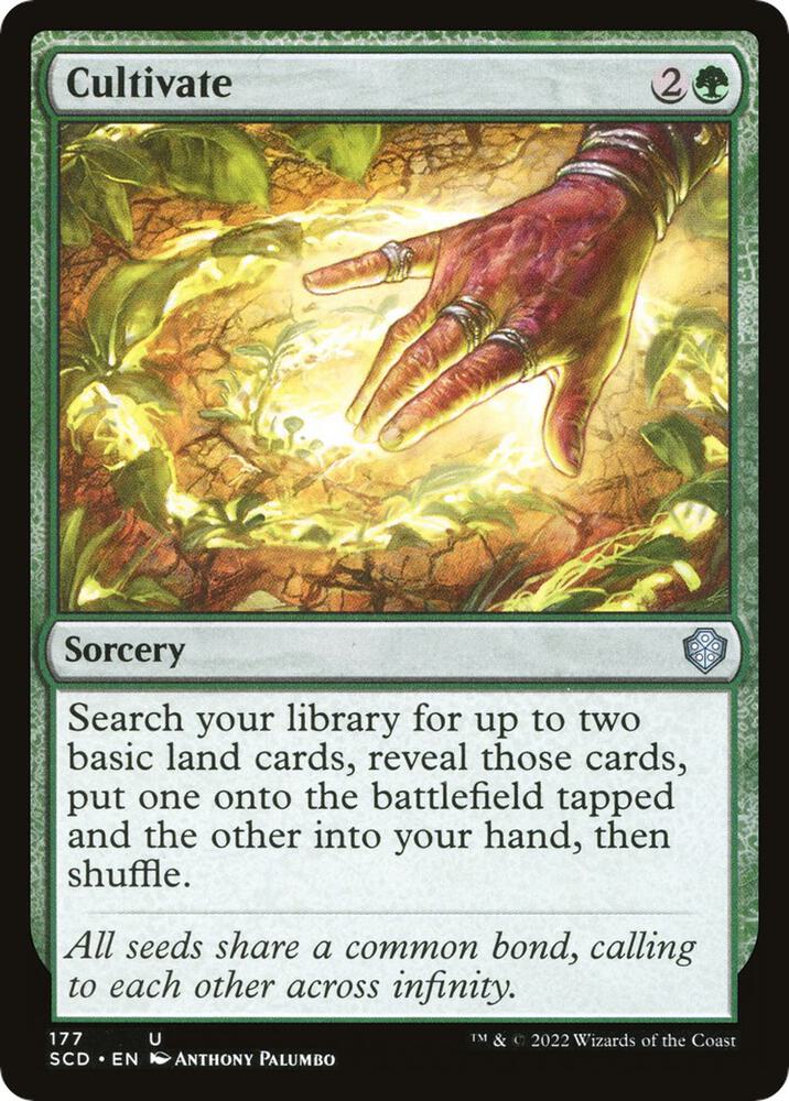 Cultivate 177/352 (Starter Commander Decks)  | Good Games Adelaide SA