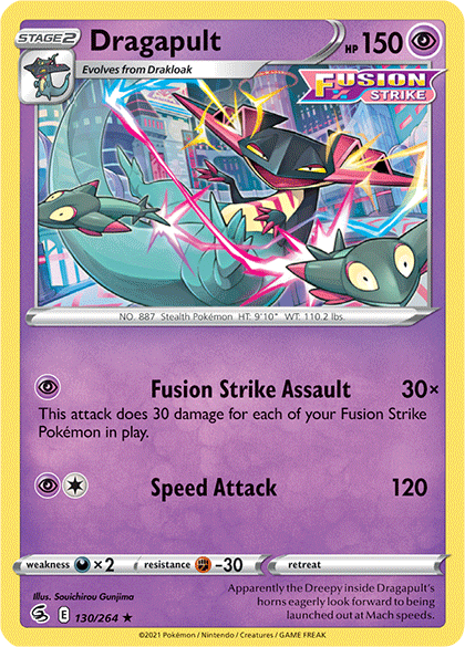 Dragapult (130/264) [Sword & Shield: Fusion Strike] | Good Games Adelaide SA