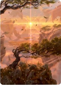 Windswept Heath Art Card [Zendikar Rising Art Series] | Good Games Adelaide SA