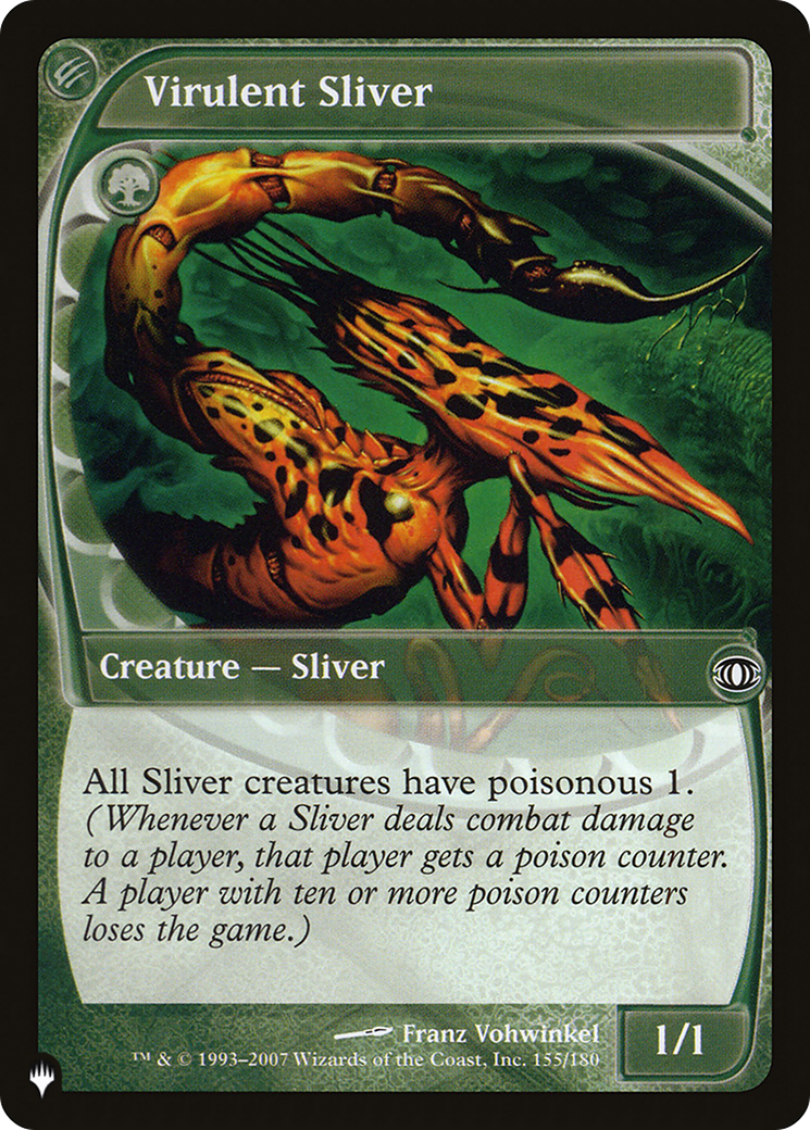 Virulent Sliver [The List] | Good Games Adelaide SA
