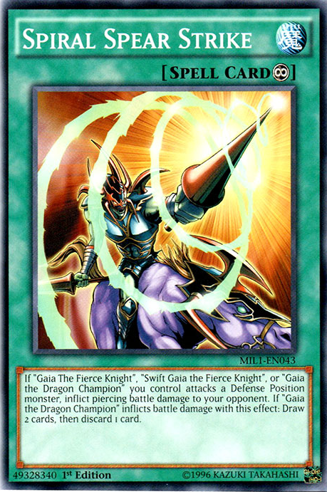 Spiral Spear Strike [MIL1-EN043] Common | Good Games Adelaide SA