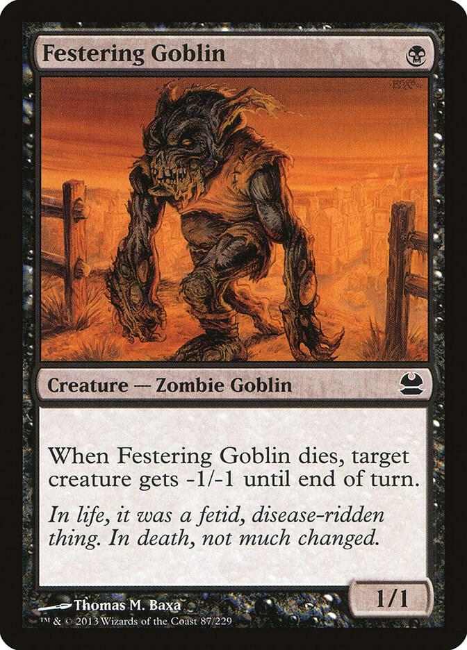 Festering Goblin 87 (Modern Masters)  | Good Games Adelaide SA