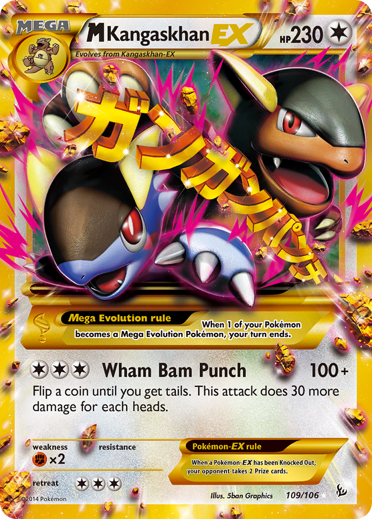 M Kangaskhan EX (109/106) [XY: Flashfire] | Good Games Adelaide SA