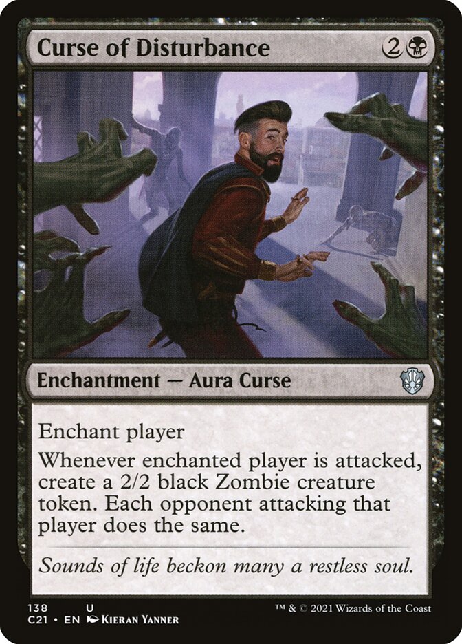 Curse of Disturbance 138 (Commander 2021)  | Good Games Adelaide SA