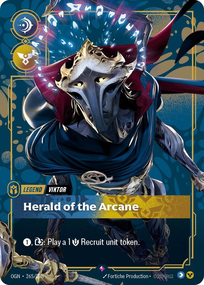 Viktor Herald of the Arcane 265/298 (Origins)  - Foil | Good Games Adelaide SA