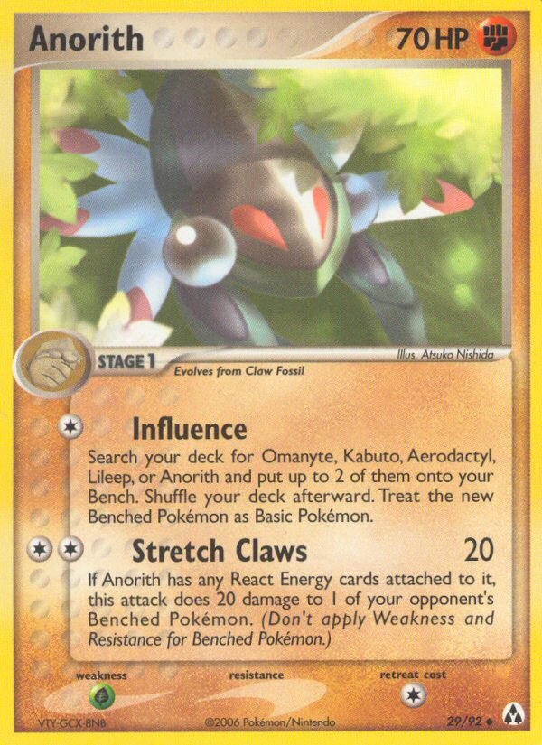 Anorith (29/92) [EX: Legend Maker] | Good Games Adelaide SA
