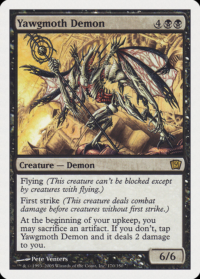 Yawgmoth Demon [Ninth Edition] | Good Games Adelaide SA