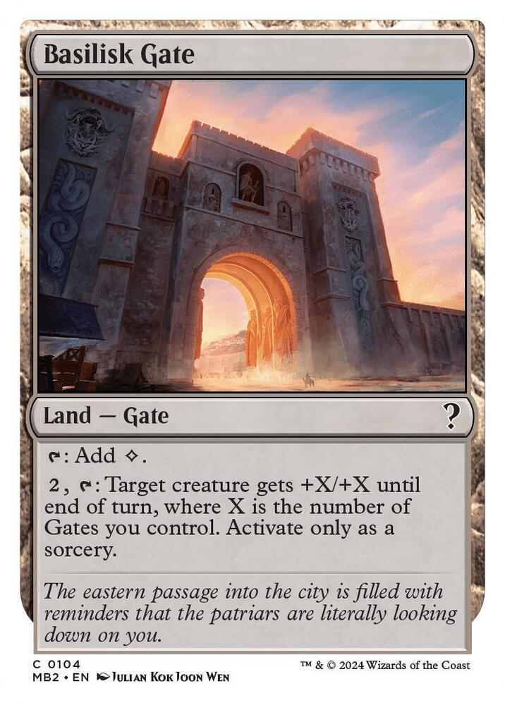 Basilisk Gate 104 (Mystery Booster 2)  | Good Games Adelaide SA