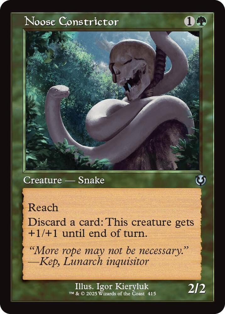 Noose Constrictor 415 (Innistrad Remastered)  | Good Games Adelaide SA