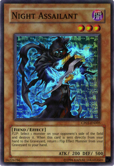 Night Assailant [CP01-EN005] Super Rare | Good Games Adelaide SA