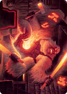 Kami of Industry Art Card [Kamigawa: Neon Dynasty Art Series] | Good Games Adelaide SA