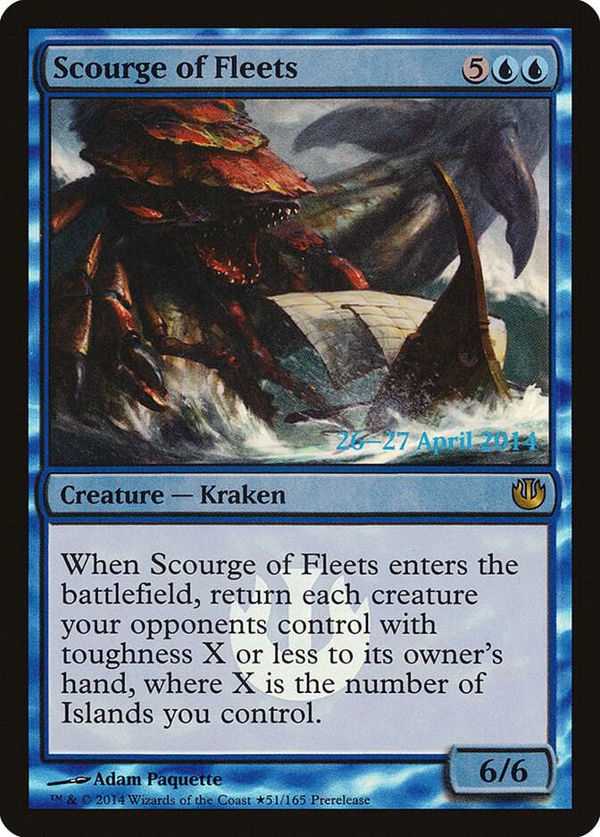 Scourge of Fleets 51 (Prerelease Cards)  - Foil | Good Games Adelaide SA