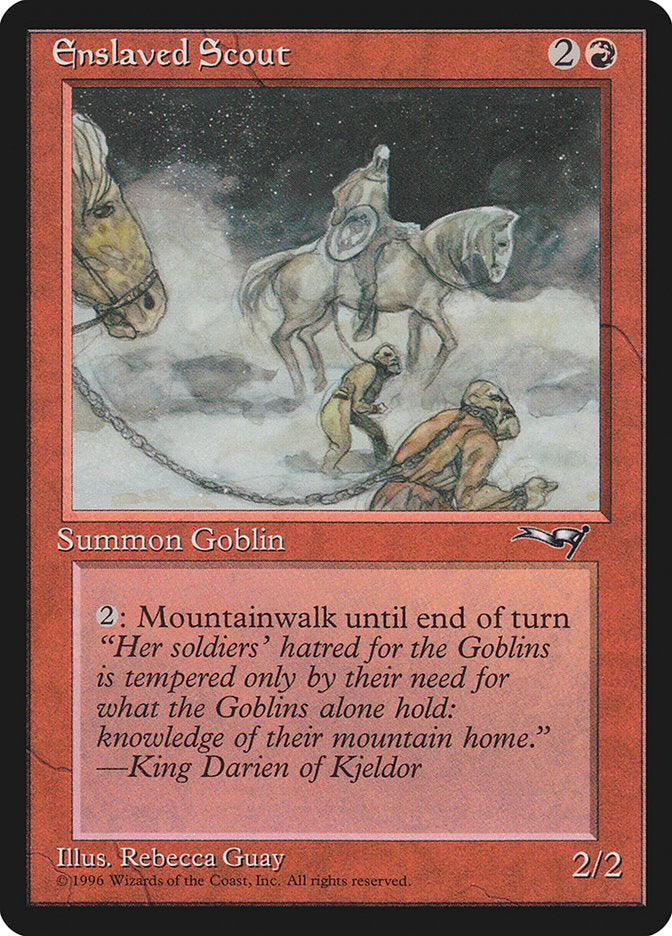 Enslaved Scout (Horse Art) [Alliances] | Good Games Adelaide SA