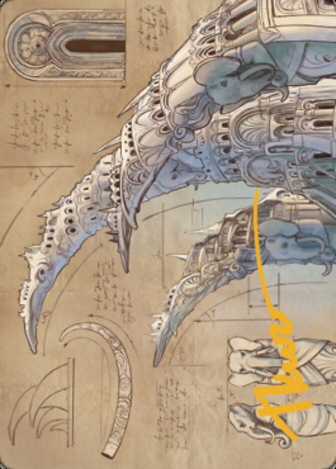 Ivory Tower Art Card (Gold-Stamped Signature) [The Brothers' War Art Series] | Good Games Adelaide SA