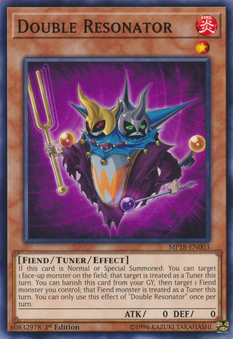 Double Resonator [MP18-EN003] Common | Good Games Adelaide SA