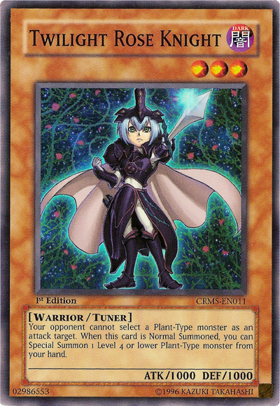 Twilight Rose Knight [CRMS-EN011] Super Rare | Good Games Adelaide SA