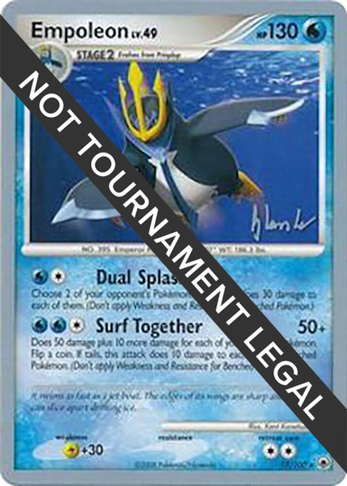 Empoleon 2008 Dylan Lefavour 17/100 (World Championship Decks)  | Good Games Adelaide SA