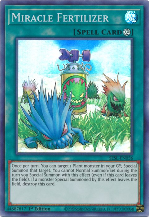 Miracle Fertilizer [SESL-EN056] Super Rare | Good Games Adelaide SA
