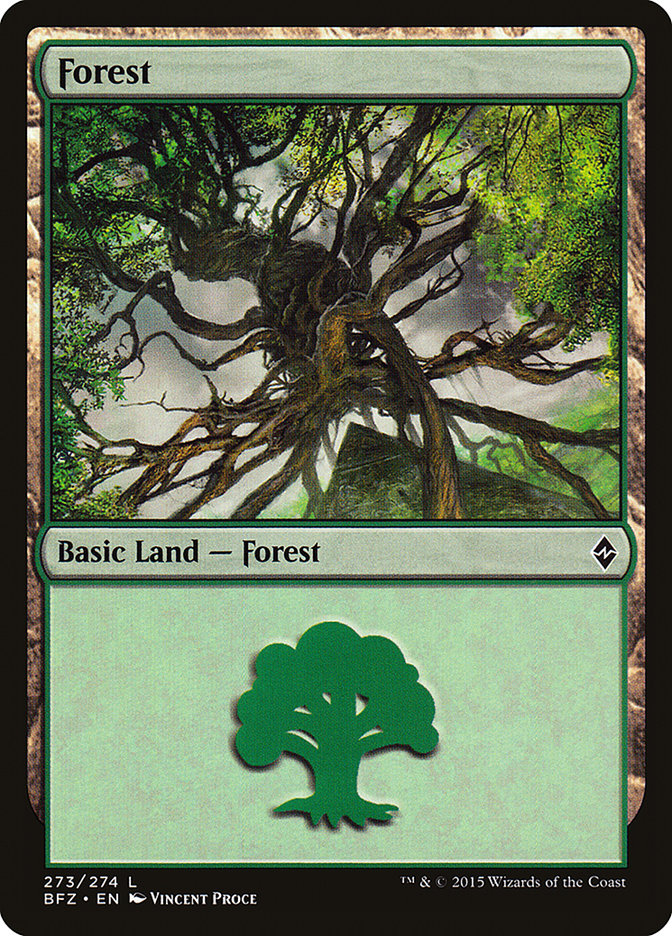 Forest (273) [Battle for Zendikar] | Good Games Adelaide SA