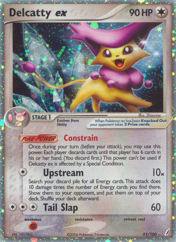 Delcatty ex (91/100) [EX: Crystal Guardians] | Good Games Adelaide SA