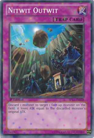 Nitwit Outwit [SP13-EN038] Starfoil Rare | Good Games Adelaide SA