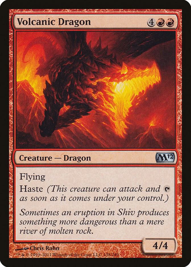Volcanic Dragon 158 (Magic 2012 (M12))  | Good Games Adelaide SA