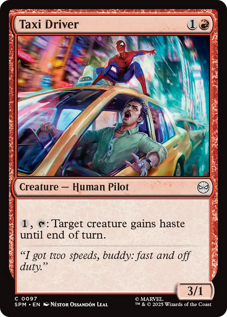 Taxi Driver [Marvel's Spider-Man] | Good Games Adelaide SA