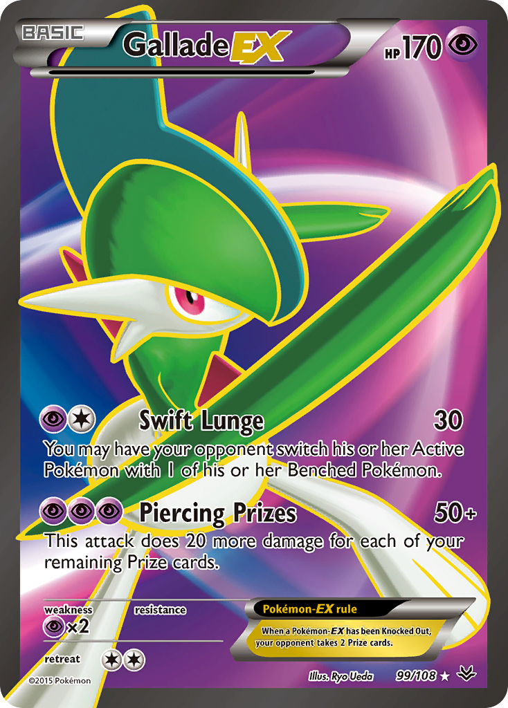 Gallade EX (99/108) [XY: Roaring Skies] | Good Games Adelaide SA