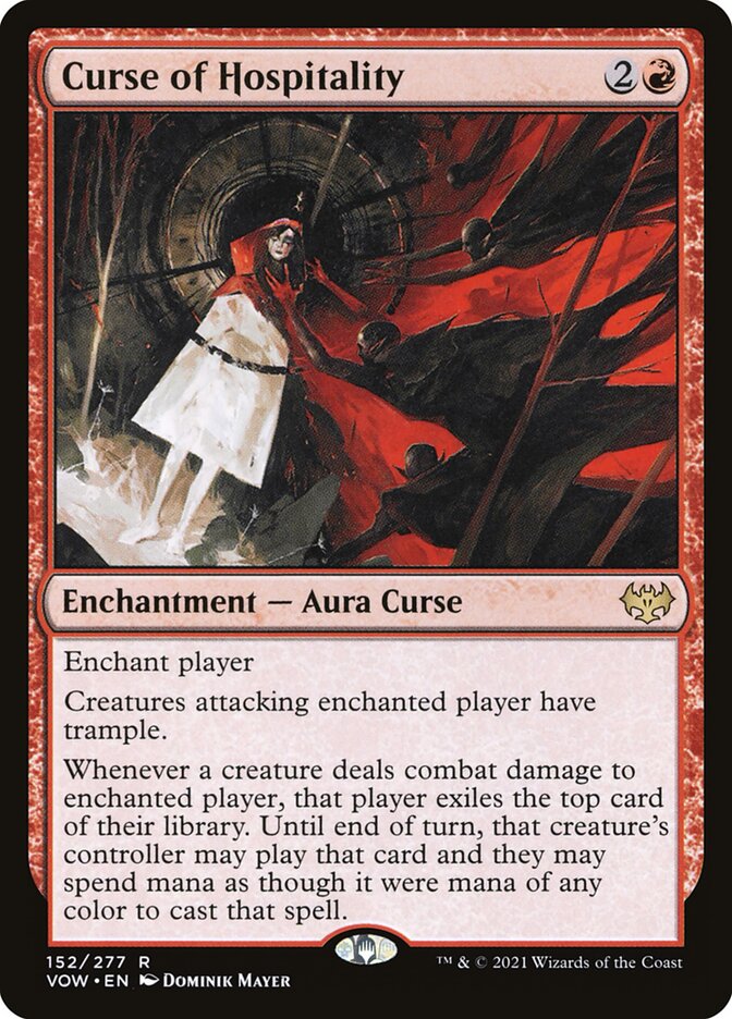 Curse of Hospitality 152 (Innistrad: Crimson Vow)  | Good Games Adelaide SA
