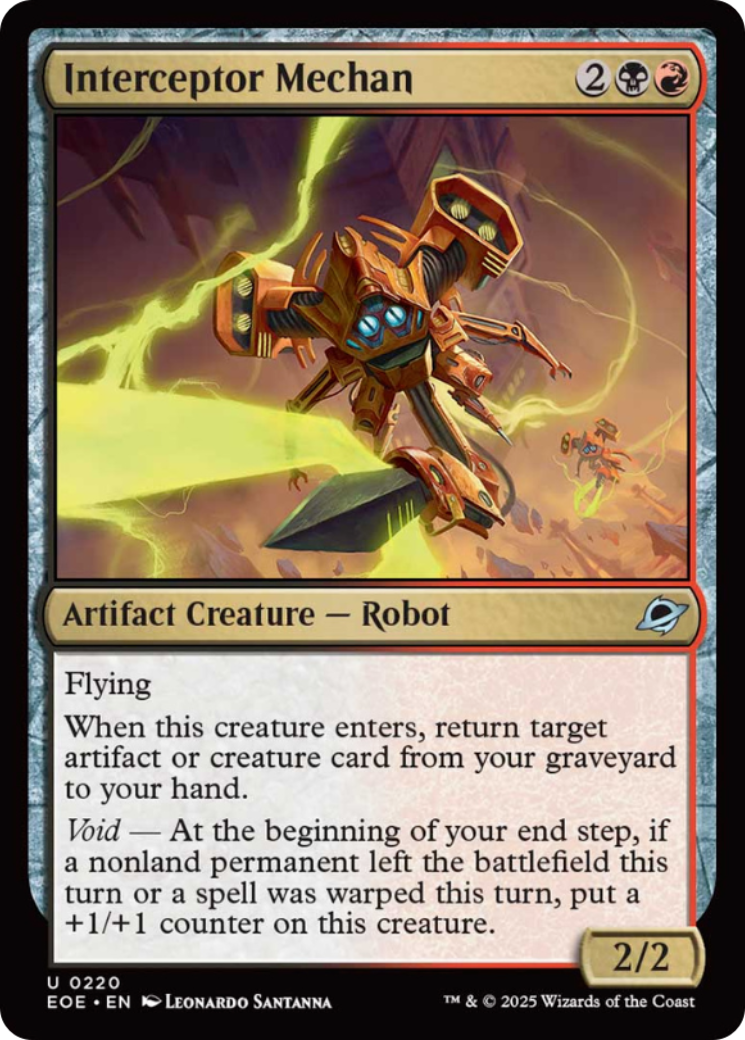 Interceptor Mechan [Edge of Eternities] | Good Games Adelaide SA